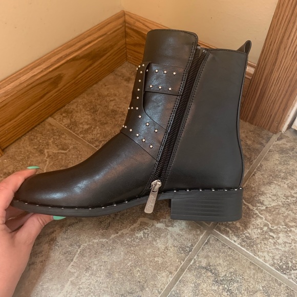 🖤NEW🖤 Style Charles Women’s Moto Ankle Boots - Picture 3 of 7